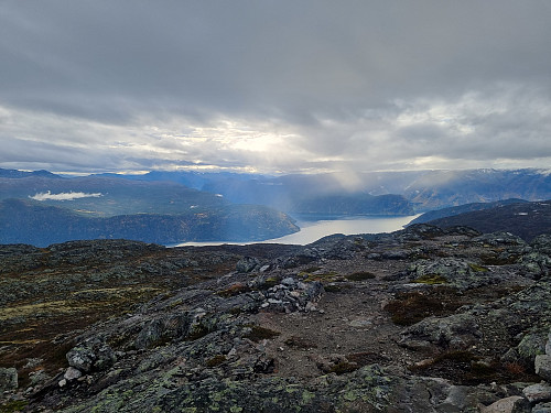 Utsikt frå Storehaugfjellet