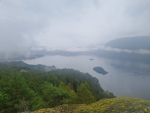 Utsikt frå Kletten ved Kalsvika