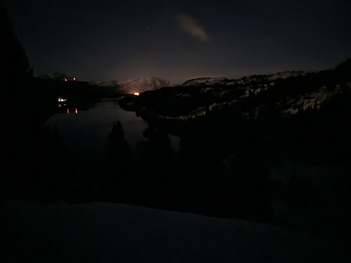 Hafstadstølen. Langelandsvatnet.