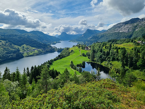 Utsikt frå Kleppsåsen