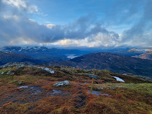 Ikkje mykje snø på Fureviknipa