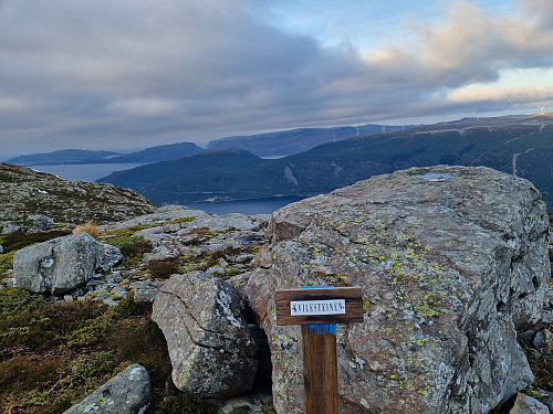 Kvilesteinen ved Liafjellsnakken