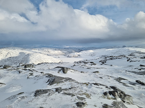 Utsikt frå Mullurdfjellet
