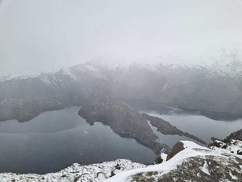 Storevatnet, Fessevatnet og Fessene.