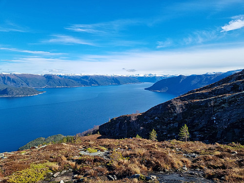 På veg opp mot Blåfjellet