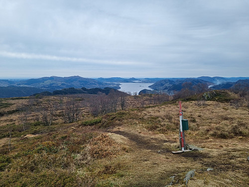 Utsikt frå Erstafjellet