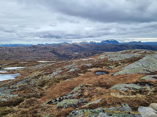 Heilefjellet sett frå Skredfjellet
