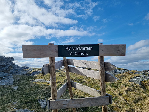 Utsikt frå Sjåstadvarden