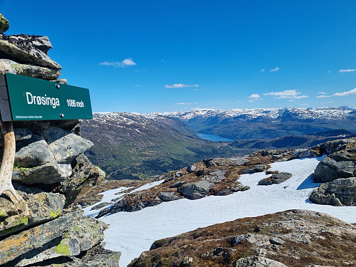 Utsikt frå Drøsinga