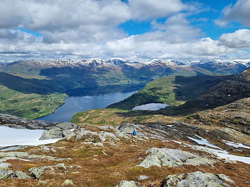 På veg opp mot Storfjellet