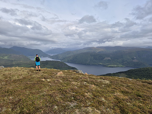 Frå toppen av Liafjellet