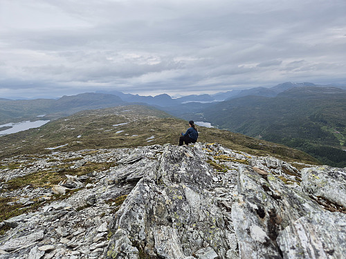 utsikt frå Ramsdalsnipa og vestover
