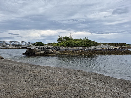 Ein liten dukkert ved Sørstrand