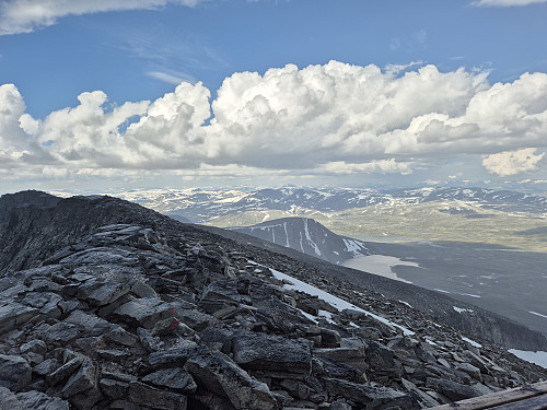 Utsikt frå toppen