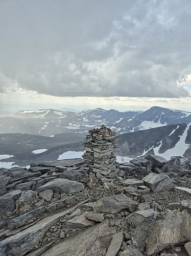 Utsikt frå toppen