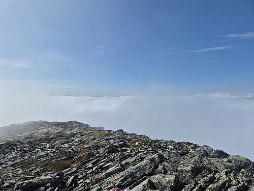 Endeleg kunne vi skimte blå himmel