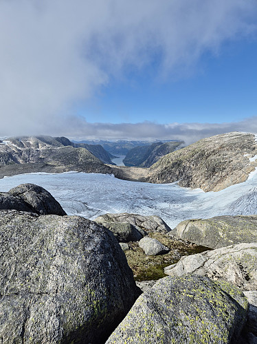 Utsikt frå Kvitevardane Nord