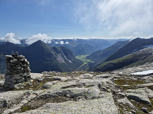 Utsikt frå Kvitevardane Nord
