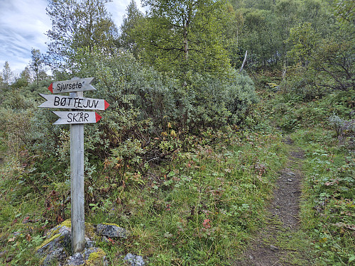 Godt skilta og godt merkt opp mot Bøttejuv