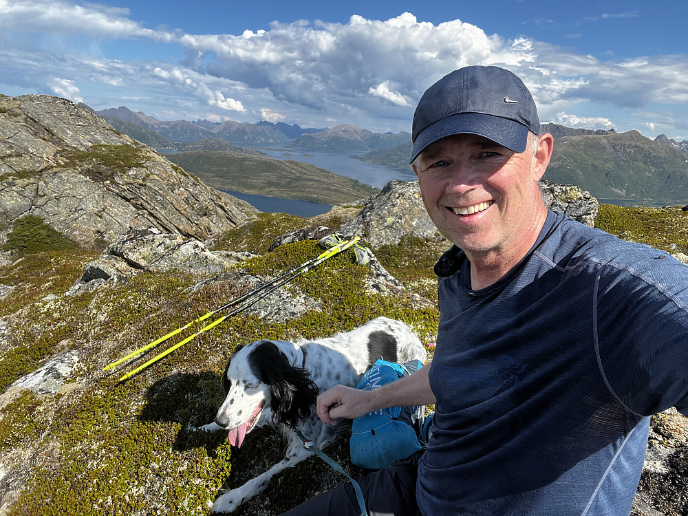 En varm og strålende dag, for to og firbeinte!