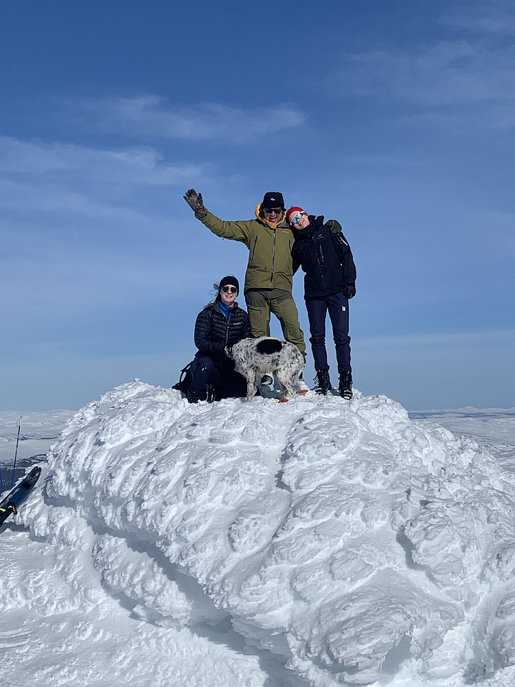På toppen!