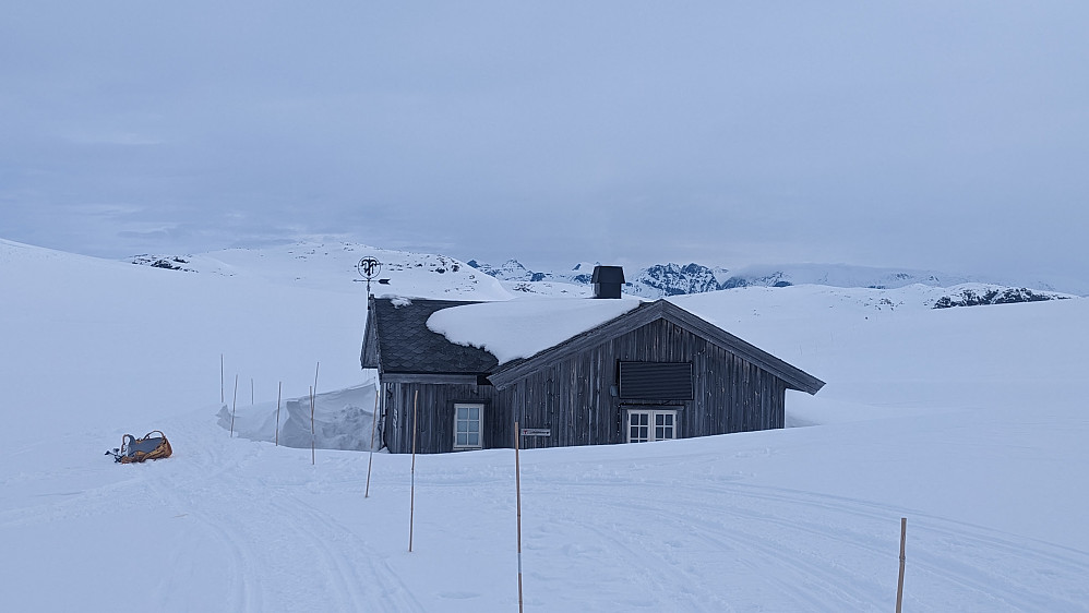 Start fra Thomashelleren. Skyet værtype i dag, fa..! :)