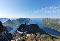 Øyfjorden view from Grytetippen