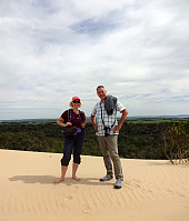 Exploring the impressive Dunes of the Big Drift in Wilsons Prom 