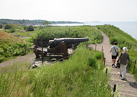 Exploring the fortifications of Suomenlinna