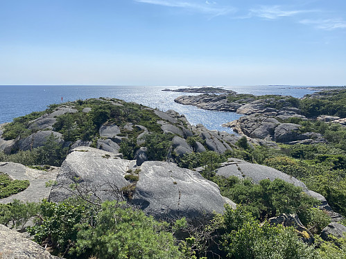 Utsikt sørover fra Tønneberget