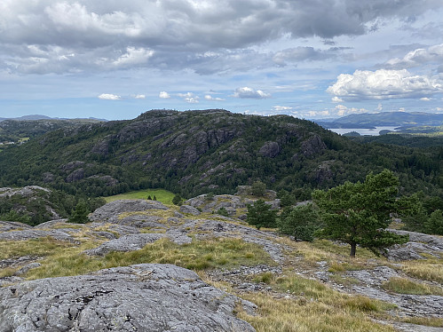 Fra Midtfjellet mot Amdalsfjellet
