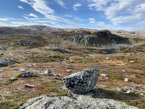 Fra Arbunuten mot Simleskjåen