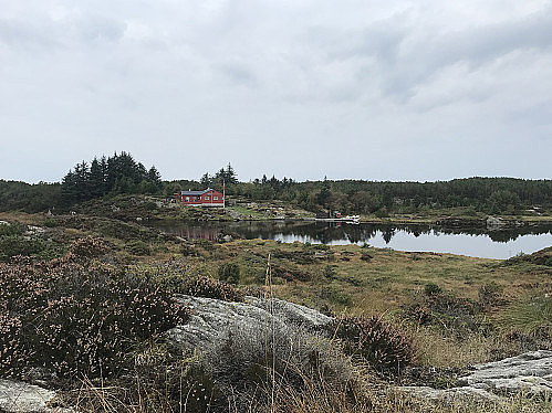 Røyningsbu ligger vakkert og sørvendt til ved Røyningsvatnet