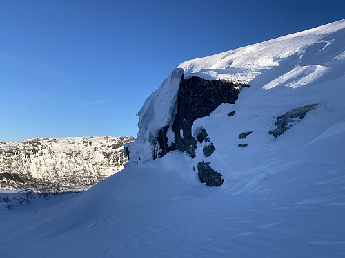 Skavler på lesiden av Kistefjell
