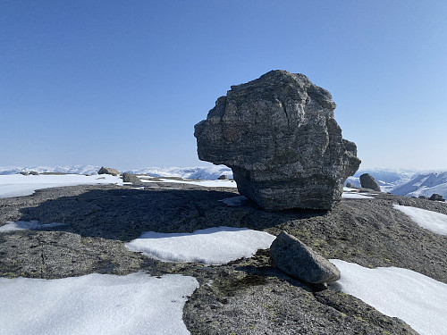 Særeigen stein på Krostølfjellet