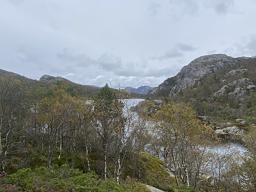 Ved Tinturvatnet, her frå austenden