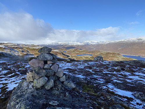 Vindfullt på Smørviknuten