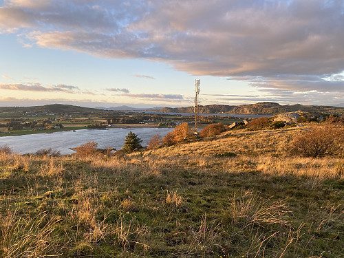 Vestleg utsikt frå Askjevarden mot Rennesøy og Mastravarden