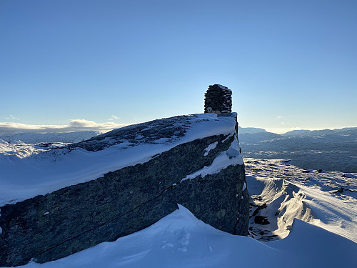 Toppvarden sett fra nord