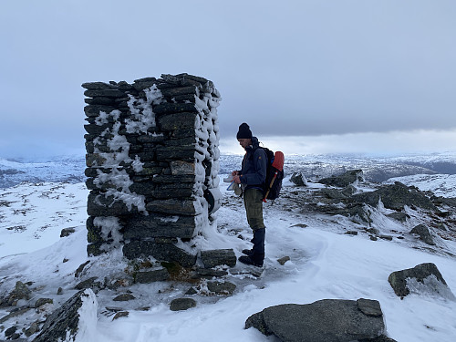 På Nattlandsnuten, høgast i Erfjord