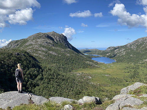 Mot Tibergfjell og Longabergdalen