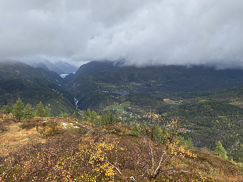 Utsikt mot Skare og Odda 