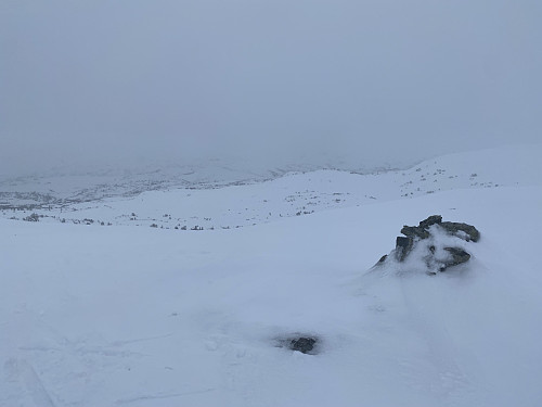 Grått på Tyrvelinuten