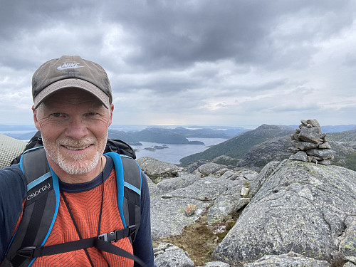 Fornøgd på Godlifjellet!