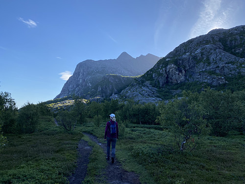 Myk start med turmålet høyt der oppe