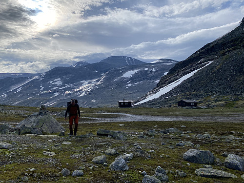 Flott morgen ved Trulsbu under de vestre Hestbrepiggane