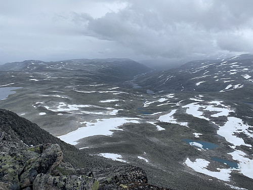 Utsikt nedover Tundradalen