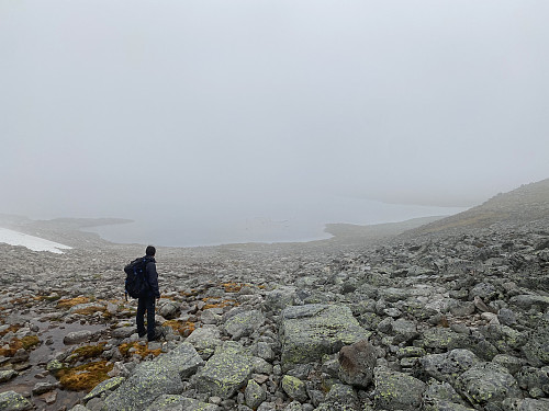 Straks nede ved Fisketjørna igjen