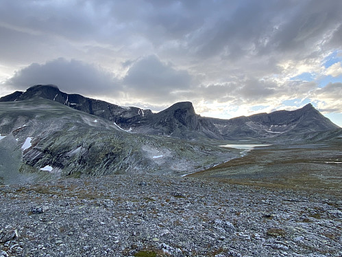 Ditto mot dagens fantastiske tur over Svånå- og Langvasstindane
