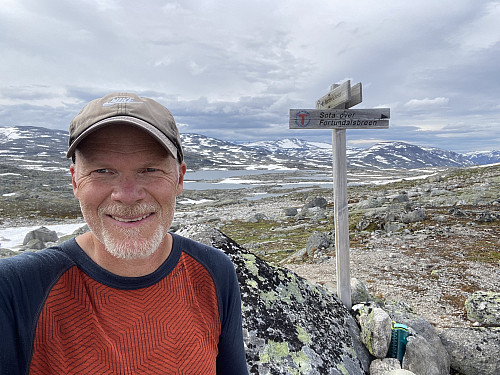På Lundadalsbandet hvor vi skal følge vintertraseen til Illvatnet